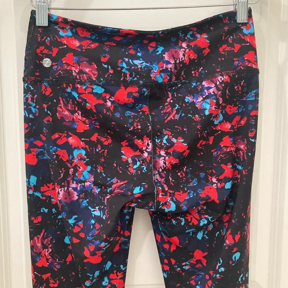 Z by Zella Black, Red & Blue Activewear Leggings Size Small - Picture 7 of 9
